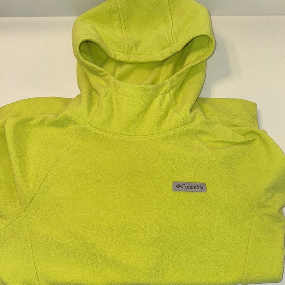 Columbia women’s Lime Green Hoodie